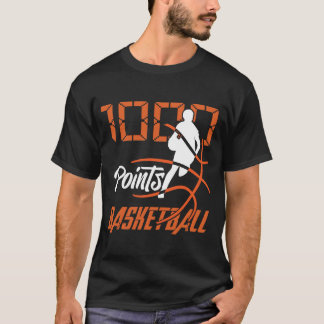 1000 Points Basketball Scorer High School Basketba T-Shirt
