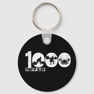 1000 Pound Club  Keychain