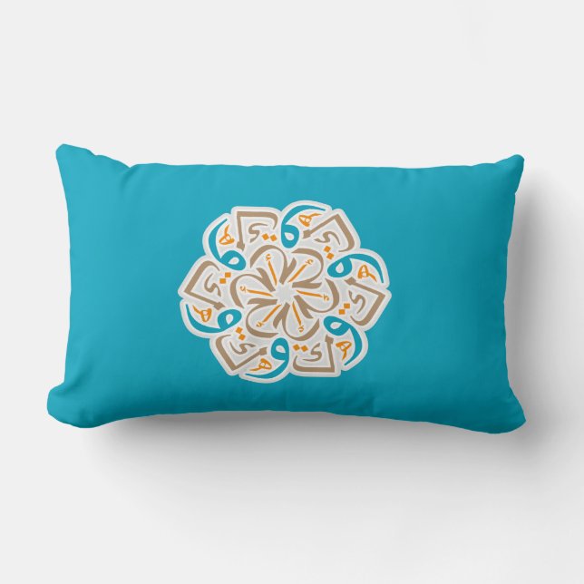 1001 Flowers Lumbar Pillow (Front)