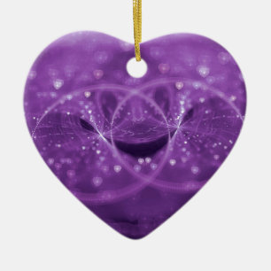 1001 Hearts Ceramic Ornament
