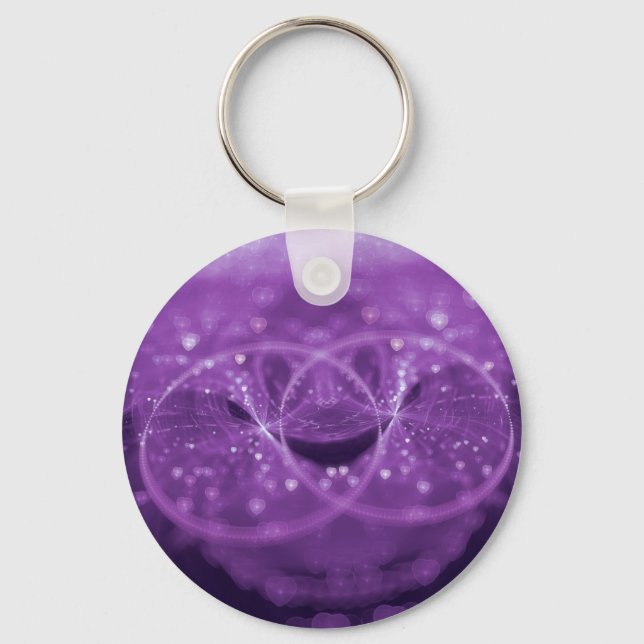 1001 Hearts Keychain (Front)