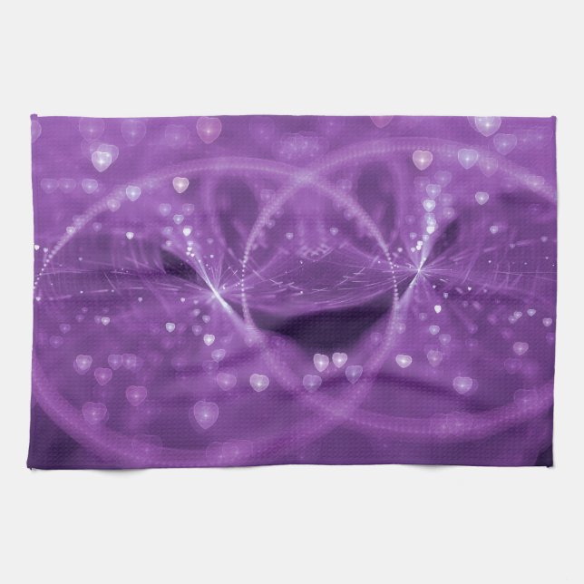 1001 Hearts Kitchen Towel (Horizontal)