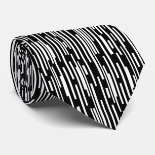 100216 - Black and White Tie