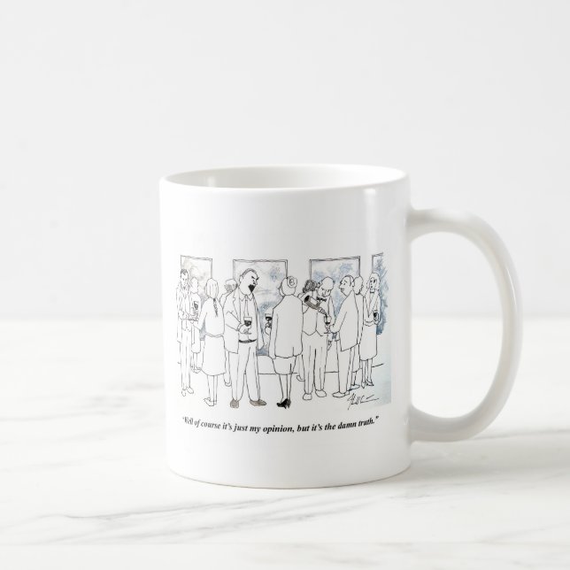1007 My Opinion Coffee Mug (Right)