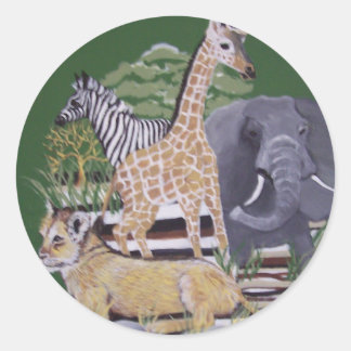 100_1539 CLASSIC ROUND STICKER