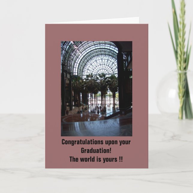 100_2109, Congratulations upon your graduation!.. Card (Front)