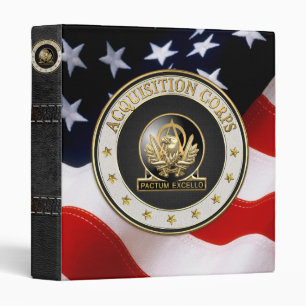 [100] Acquisition Corps (AAC) Regimental Insignia Binder