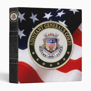 [100] AG Corps Regimental Insignia [3D] Binder