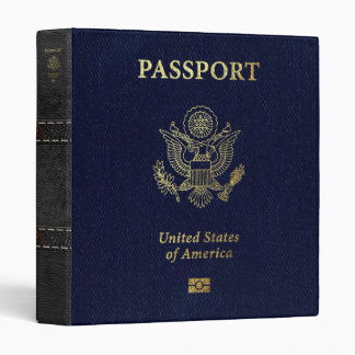 [100] American Passport Cover Binder