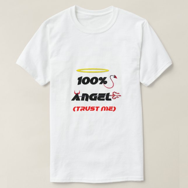 100% Angel T-Shirt (Design Front)