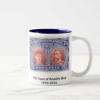 100 ans de la tasse bleue de Reckitt