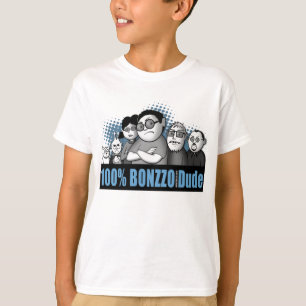 "100% BONZZO Dude" Design by John Rivas T-Shirt