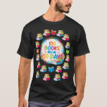 100 Books for 100 Days 100th Day of School  Teache T-Shirt<br><div class="desc">Cute Funny Cat Hanukkah Family Matching Pyjamas Meowzel Tov</div>