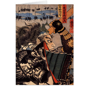 100 Brave Generals Japanese Samurai Painting