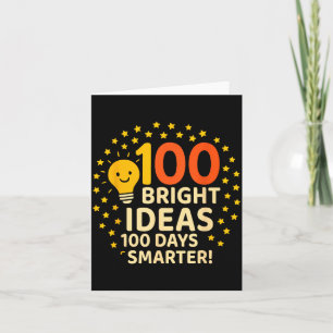 100 Bright Ideas 100 Days Smarter Design, 100 Days Card