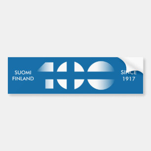 100 BUMPER STICKER