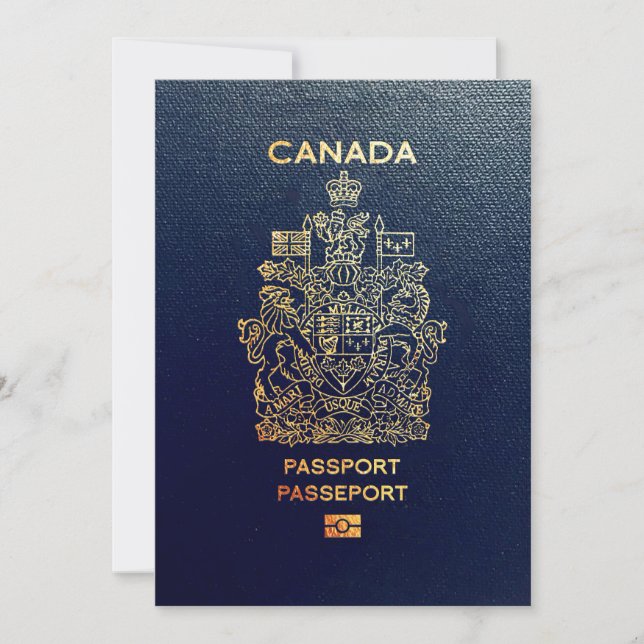 [100] Canadian Passport Cover (Front)