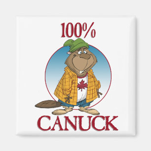 100% Canuck Magnet