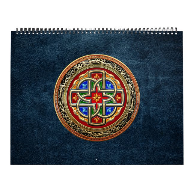 [100] Celtic Cross [Gold+Enamel] Calendar (Cover)