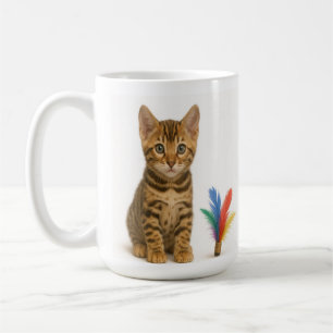 100% Chance of Chaos – Bengal Kitten Style Coffee Mug