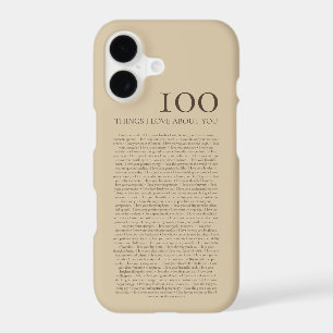 100 choses que j'aime chez toi Café riche et mar