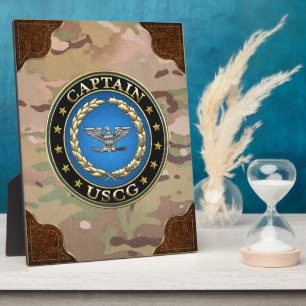 [100] Coast Guard: Captain (CAPT) Plaque