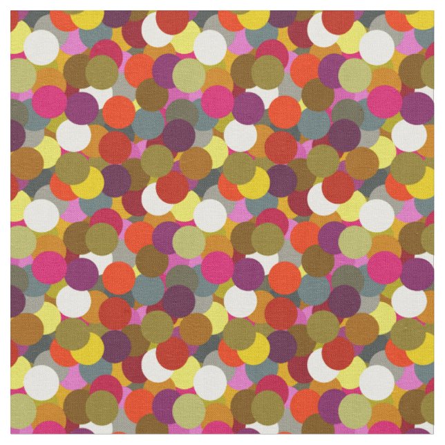 100% Cotton Fabric - Retro Dot - Sabine (Close Up)