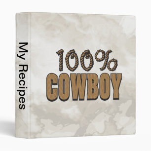 100% Cowboy Binder