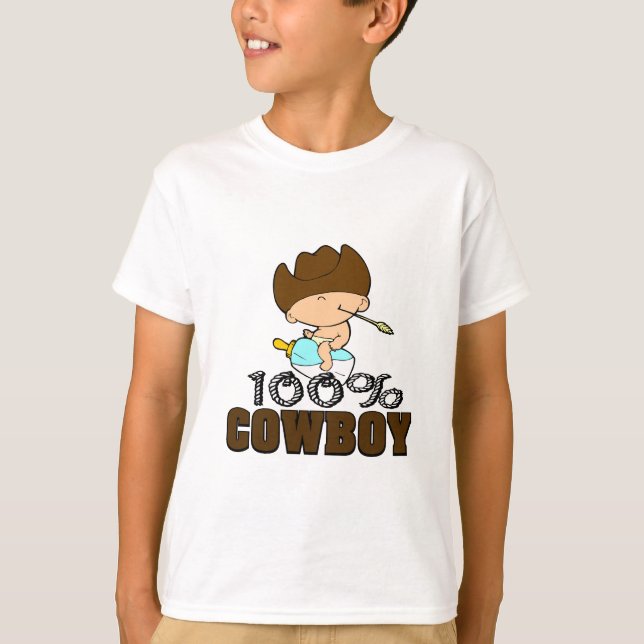 100% Cowboy T-Shirt (Front)