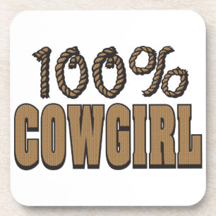 100% Cowgirl Coaster