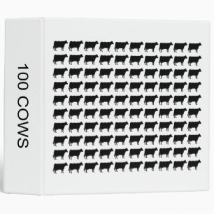100 Cows (2.0") Binder