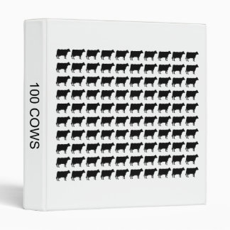 100 Cows Binder