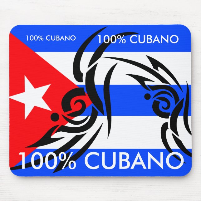100% Cubano Mousepad (Front)