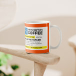100% Customizable Personalized Funny Prescription Coffee Mug<br><div class="desc">Create a unique,  personalized "prescription" coffee mug for a hilarious gift or treat yourself! This custom funny mug is perfect for doctors,  nurses,  medical professionals,  or anyone who needs their daily caffeine fix. Add a name for a personalized touch that's sure to bring smiles with every sip.</div>