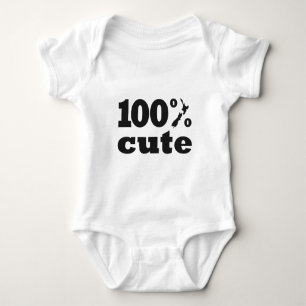 100% Cute Kiwi Baby Bodysuit