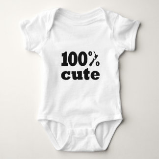 100% Cute Kiwi Baby Bodysuit