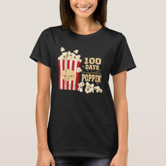 100 days and still popping popcorn girls and boys T-Shirt