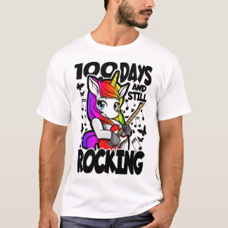 100 Days And Still Rocking - 100 Days Of School Un T-Shirt