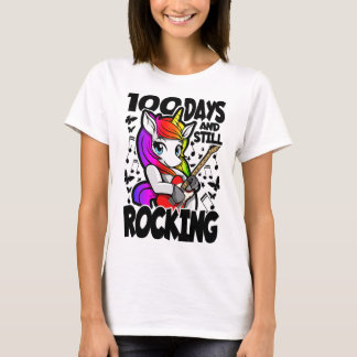 100 Days And Still Rocking - 100 Days Of School Un T-Shirt