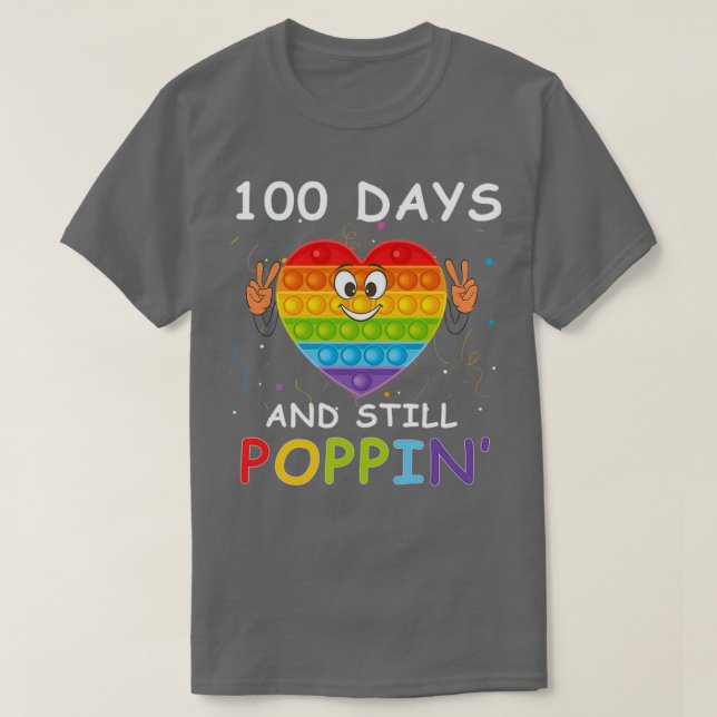 100 Days Day of School T-Shirt (Design Front)