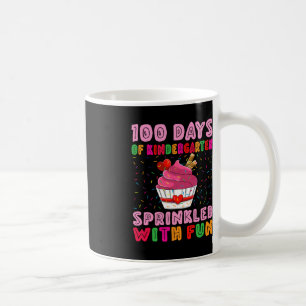 100 Days Kindergarten Sprinkled With Fun Cupcake G Coffee Mug