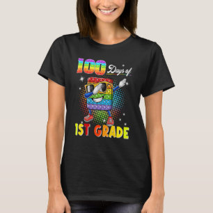 100 Days Of 1st grade School Dabbing Fidget Pop It T-Shirt