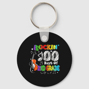 100 Days Of 2nd Grade 100th Day Of School Boys Gir Keychain