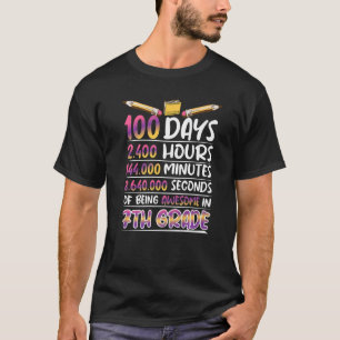 100 Days of being Awesome 7th grade Premium T-Shirt