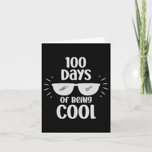 100 Days Of Being Cool 1  Card
