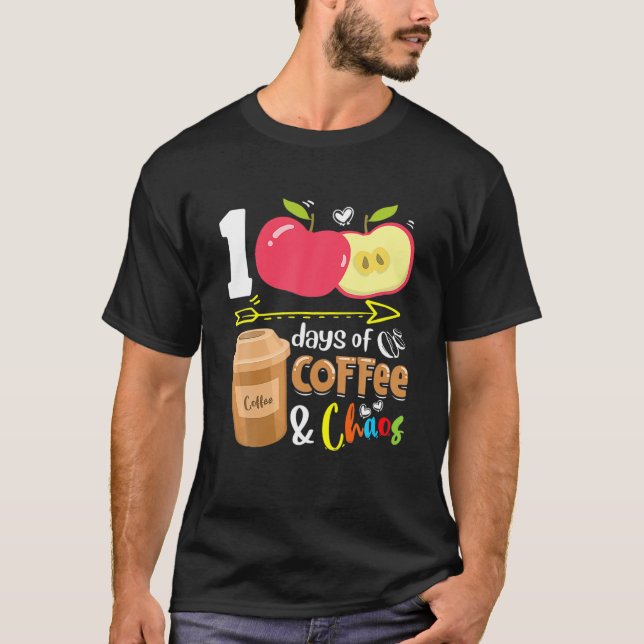 100 Days Of Coffee T-Shirt (Front)