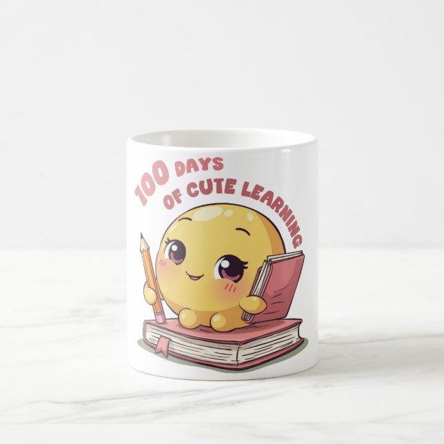 100 Days of Cute Learning Mug (Center)