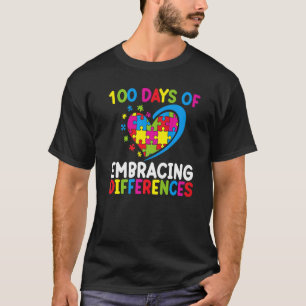 100 Days Of Embracing Differences Iep 100th Day Of T-Shirt