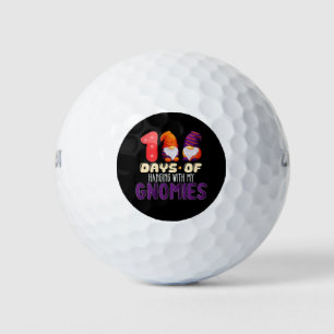 100 Days Of Hanging With My Gnomies School Golf Balls