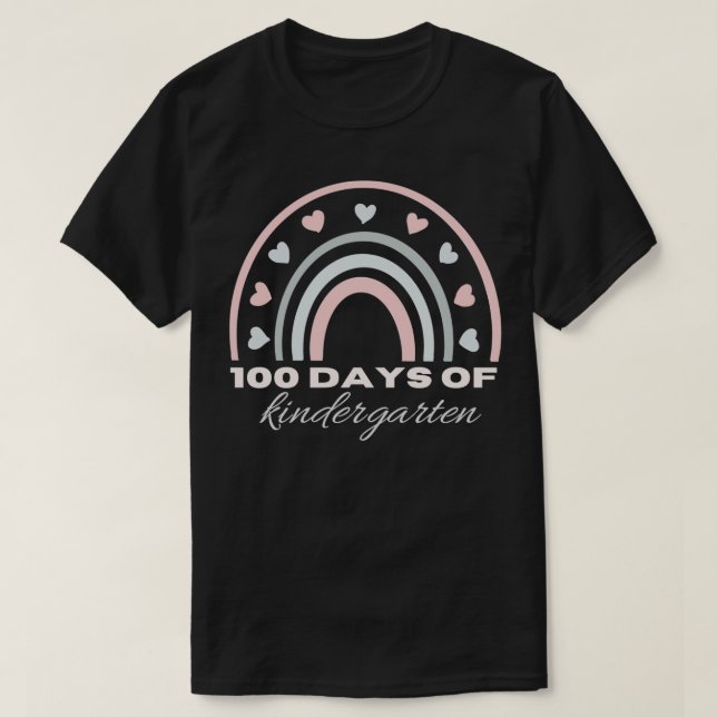 100 DAYS OF KINDERGARTEN Classic TShirt (Design Front)